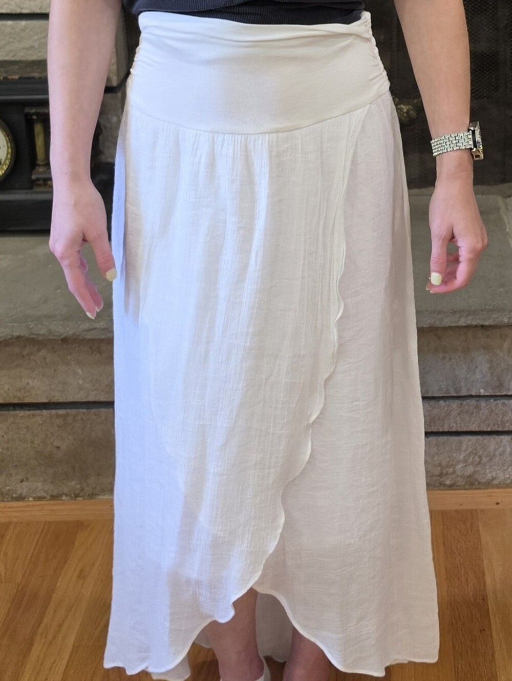 Apt. 9 White Maxi Skirt